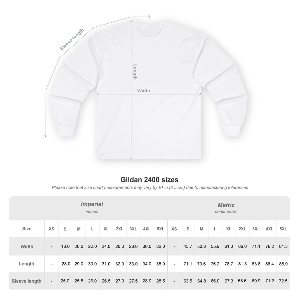 Unisex Ultra Cotton Long Sleeve Tee Printify