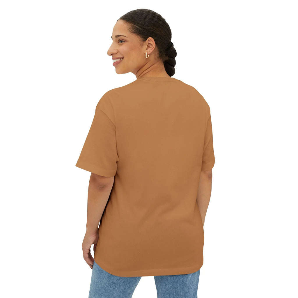 Gaming Controller Tee - "Luky? NO. Skilled" Oversized Boxy T-Shirt Printify