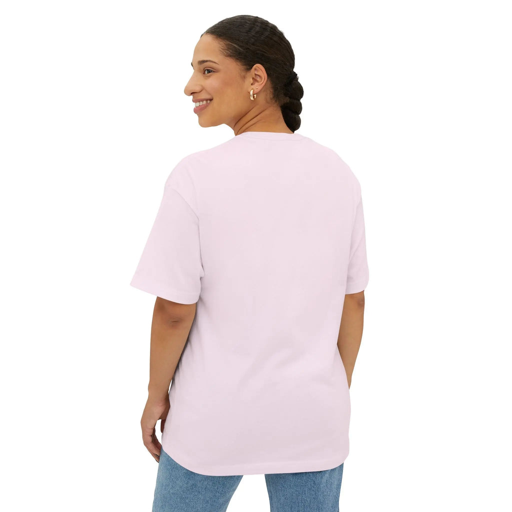 Gaming Controller Tee - "Luky? NO. Skilled" Oversized Boxy T-Shirt Printify