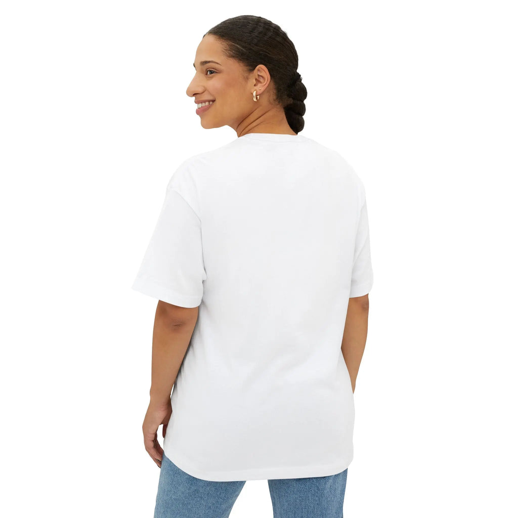 Gaming Controller Tee - "Luky? NO. Skilled" Oversized Boxy T-Shirt Printify